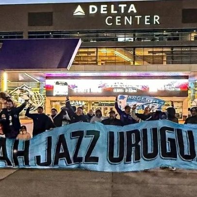 Torcedores sul-americanos agitam arena do Utah Jazz na NBA