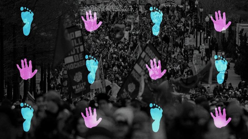 An image from the 2025 March for Life.