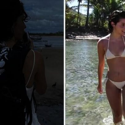 Atriz Valentina Daniel, neta de Betty Faria, faz mochilão pela Bahia