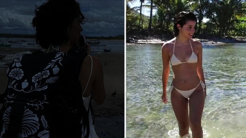 Valentina Daniel escolhe a Bahia como destino de seu primeiro mochilão