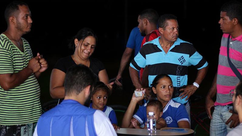 Refugiados venezuelanos no Brasil