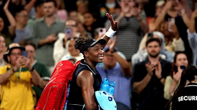 Venus Williams faz história no Australian Open. (Foto: Martin Keep/AFP)