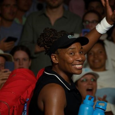 Venus sente melhora gradual e se orgulha da atuação na Austrália
