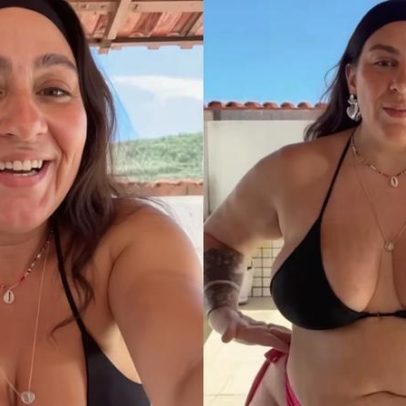 Vica Brenner revela insegurança na adolescência ao usar biquíni