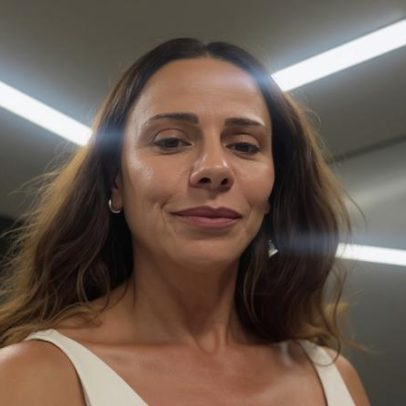 Viviane Araujo encerra gravação de Três Graças e é buscada pelo marido