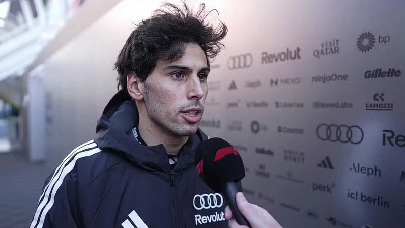Gabriel Bortoleto participou do último dia dos testes secretos da F1 2026, em Barcelona — Foto: F1