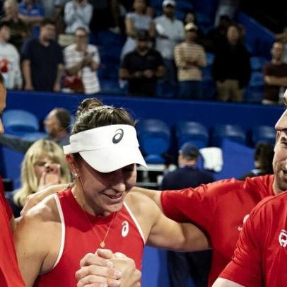 Wawrinka celebra a equipe suíça na United Cup e elogia Bencic