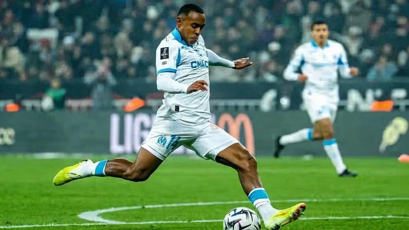 Igor Paixão é um dos destaques do Olympique de Marselha — Foto: Reprodução