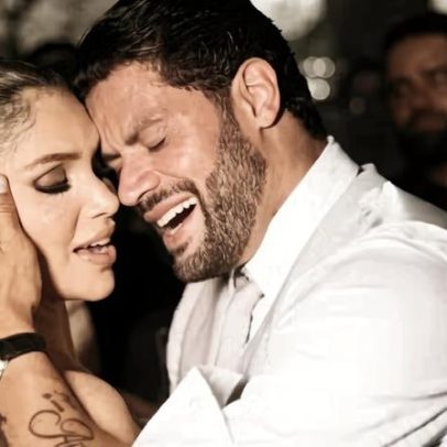 Hulk comemora um ano de casamento com Camila e posta declaração