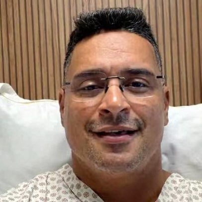 Xanddy grava vídeo no hospital após cancelar show por saúde