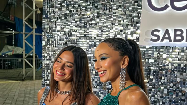 Giulia Buscacio e Sabrina Sato — Foto: Quem