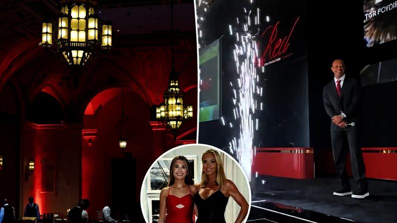 Tiger Woods celebrated his 50th birthdaty with a blowout bash-meets-fundraiser Wednesday.