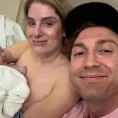 Meghan Trainor recebe bebê secreto por barriga de aluguel