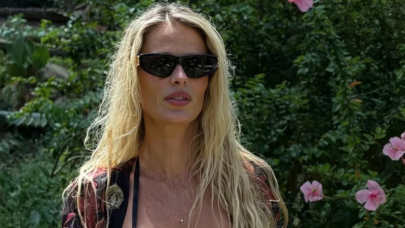 Yasmin Brunet curte férias em Noronha — Foto: Reprodução/Instagram