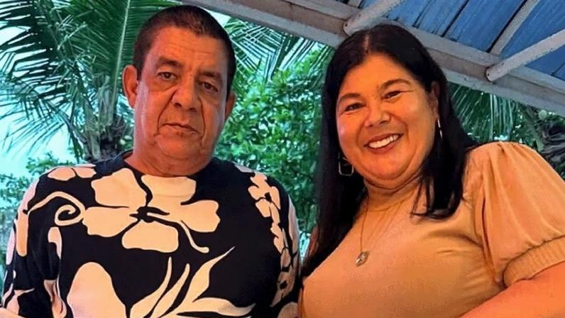 Zeca Pagodinho e Mônica Silva — Foto: Reprodução/Instagram