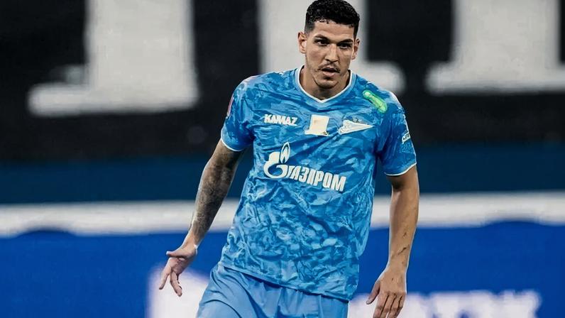 Nino em ação pelo Zenit, da Rússia (Foto: Reprodução / Instagram)
