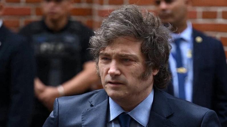 O presidente da Argentina, Javier Milei. Foto: Luis Robayo/AFP
