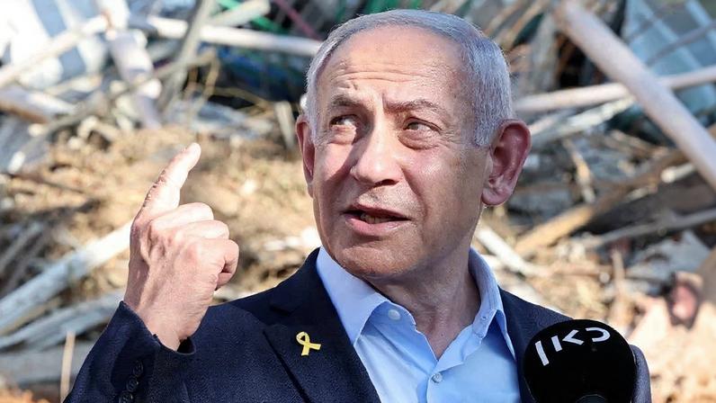 Benjamin Netanyahu, o primeiro-ministro de Israel. Foto: Jack GUEZ / POOL / AFP