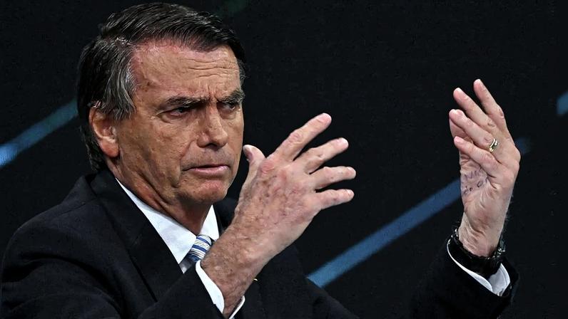 O ex-presidente Jair Bolsonaro. Foto: Nelson ALMEIDA / AFP