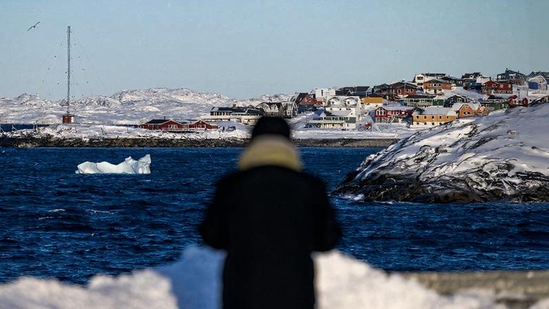 A Groenlândia está no centro de uma disputa entre EUA, Europa e Rússia. Foto: Jonathan NACKSTRAND / AFP