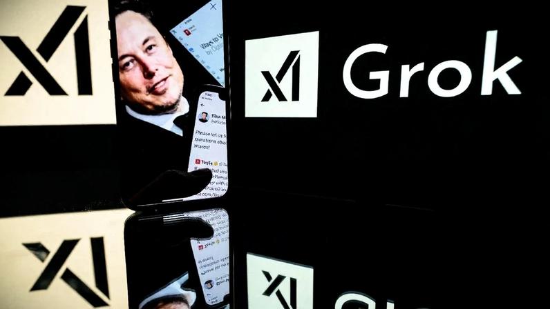 A inteligência artificial usada pelo X, de Elon Musk, está na mira de autoridades europeias. Foto: Lionel BONAVENTURE / AFP