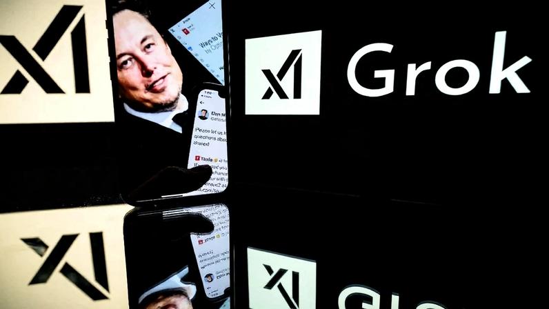 A inteligência artificial usada pelo X, de Elon Musk, está na mira de autoridades europeias. Foto: Lionel BONAVENTURE / AFP