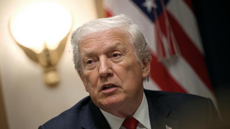 Donald Trump, presidente dos EUA. Foto: Brendan SMIALOWSKI / AFP