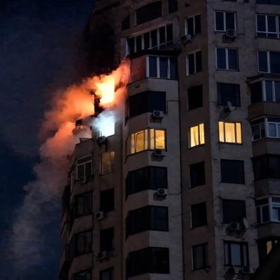 Rússia volta a atacar Kiev em meio a frio extremo
