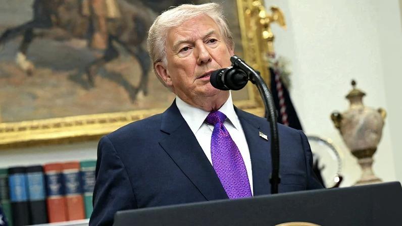 O presidente dos Estados Unidos, Donald Trump. Foto: Saul Loeb/AFP