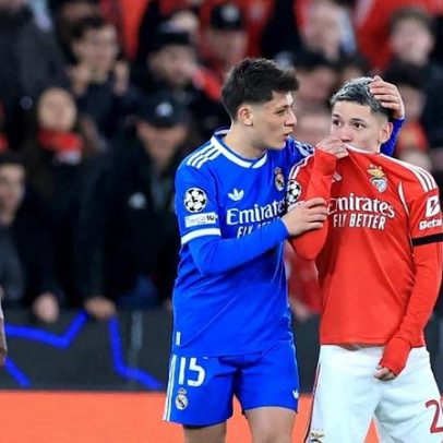 UEFA rejeita recurso do Benfica e mantém suspensão de jogador por racismo contra Vini Jr