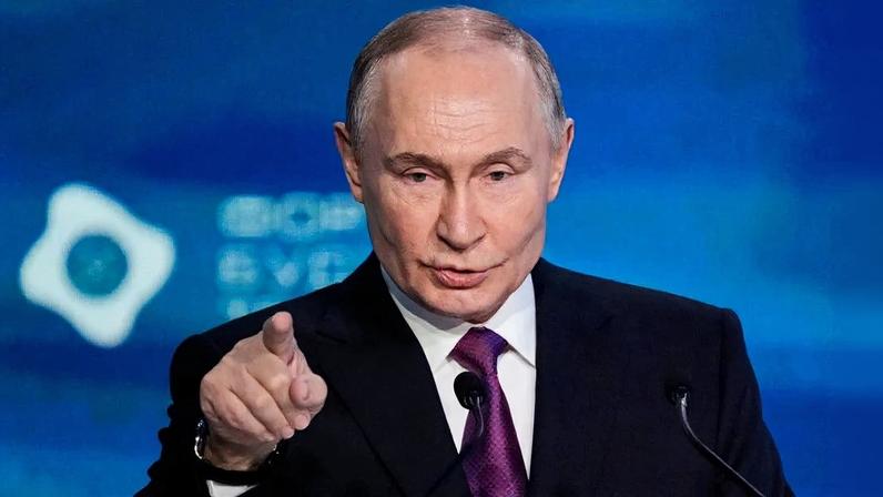 Vladimir Putin, presidente da Rússia. Foto: Pavel Bednyakov / POOL / AFP