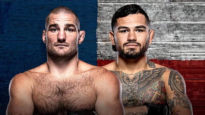 UFC middleweights Sean Strickland and Anthony Hernandez