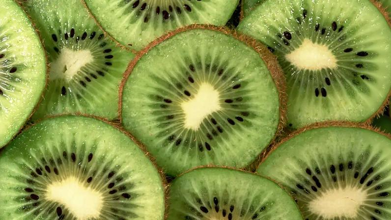 Fotografia da fruta kiwi.