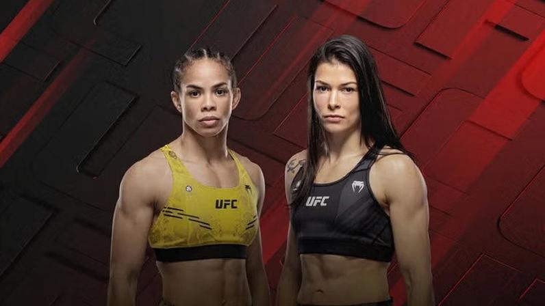 Dione Barbosa e Melissa Gatto se enfrentam no UFC Vegas 115; evento será realizado no dia 4 de abril de 2026, no Meta Apex, em Las Vegas. (Divulgação/UFC)