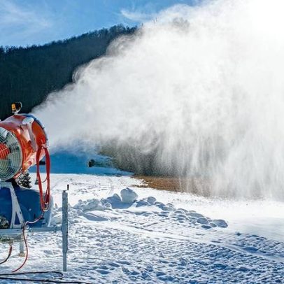85% da neve das Olimpíadas de Inverno é artificial