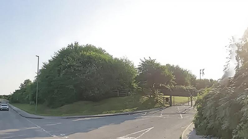 While the former Bramcote Quarry on Coventry Lane has been restored, its car park is currently closed off for security reasons