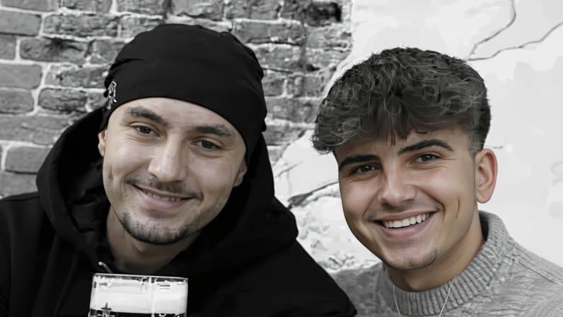 Eddie Hill (right) and Jayden Long were reported missing on Wednesday after losing contact with family and friends.