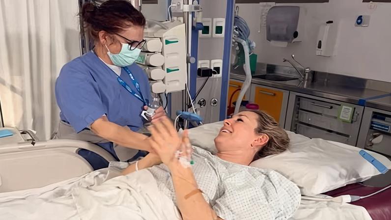 Lindsey Vonn has been receiving treatment in Italy after her crash.