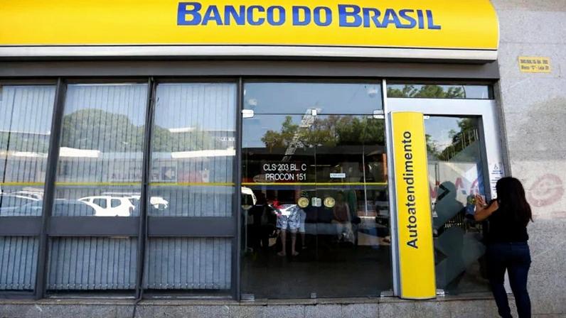 Agência do Banco do Brasil: banco divulgou uma inadimplência acima de 90 dias de 5,17% nos últimos três meses de 2025