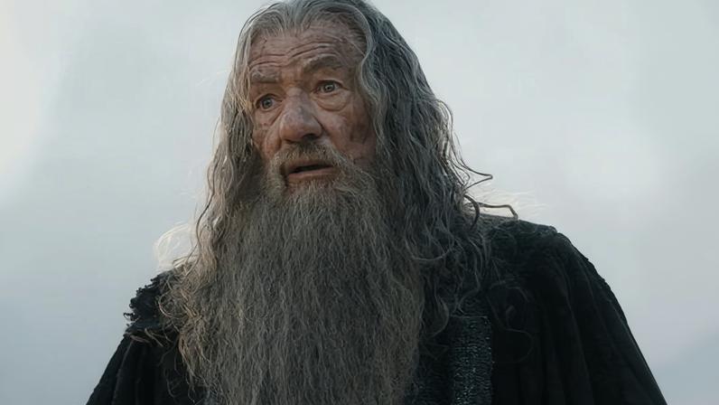 Portrait of the artist as a younger wizard … Ian McKellen as Gandalf in 2014’s The Hobbit: the Battle of the Five Armies.