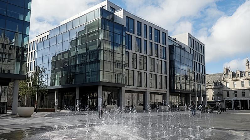 Marischal Square is in Aberdeen City Centre