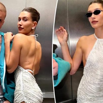 Justin e Hailey Bieber voltam a vestir despareados na afterparty do Grammys 2026