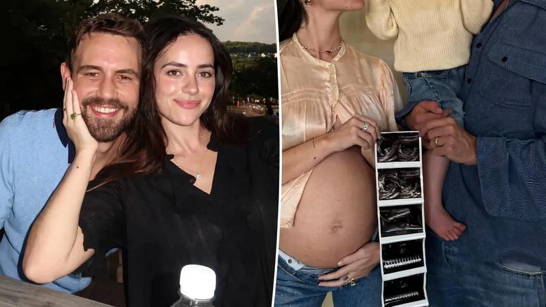 Nick Viall and his wife, Natalie Joy, revealed they are pregnant with twins after a difficult fertility journey.