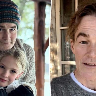 Última foto de James Van Der Beek foi uma homenagem emocional à filha e ao pai