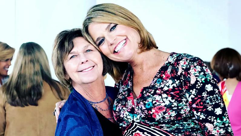 Nancy Guthrie and Savannah Guthrie.