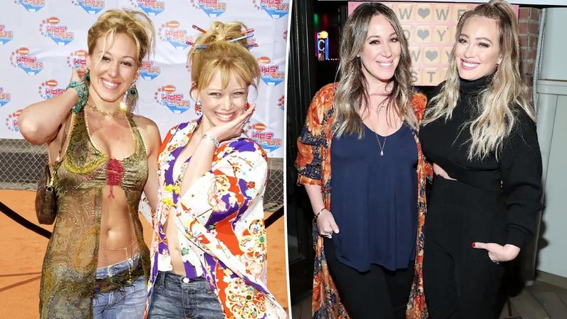 Hilary Duff (pictured above with sister Haylie Duff in 2002) compared their "lonely" estrangement to her 2015 divorce.