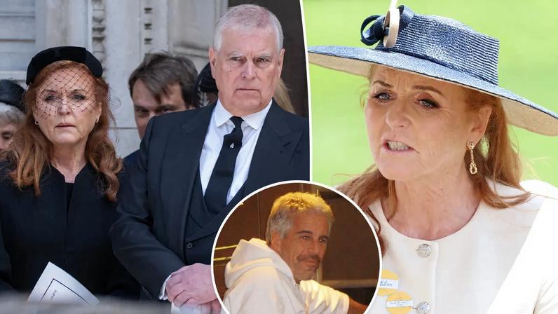 Sarah Ferguson, Duchess of York, speaking while attending Royal Ascot.