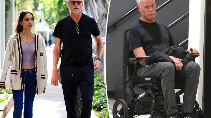 Eric Dane’s ex-girlfriend, Priya Jain, who he is pictured with above, donated $10K to the late actor’s GoFundMe.