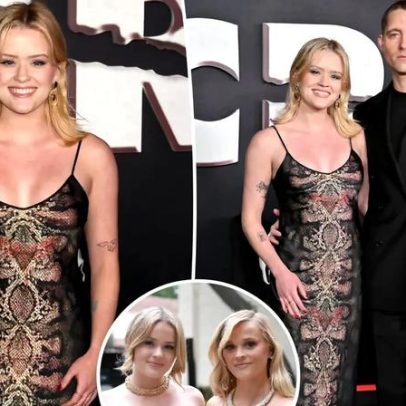 Ava Phillippe é a cópia de Reese Witherspoon no tapete vermelho