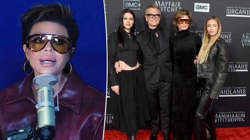 Lisa Rinna believes her time on "Real Housewives of Beverly Hills" cast a "black cloud" over her entire family (pictured here at the "Anne Rice's Mayfair Witches" premiere in 2022).